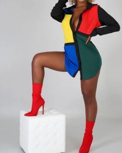 Divanewlook You’re Blocked Dress New In 7 Divanewlook You’re Blocked Dress New In