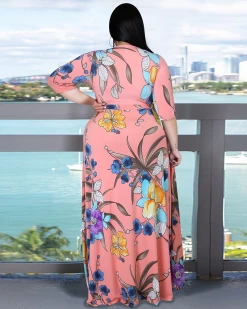 冰梦 Floral Maxi Dress