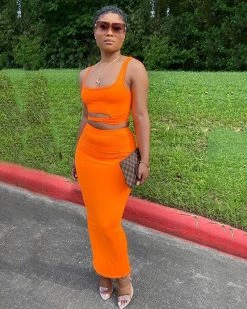 Divanewlook Public Desire Midi Skirt Set New In