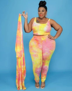 Divanewlook New In Cotton Candy Duster Set