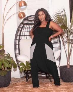 Divanewlook Harem Jumpsuit With Tube Top New In