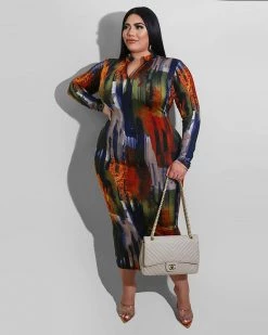鸣达 Janiyah MIDI Dress Plus Size