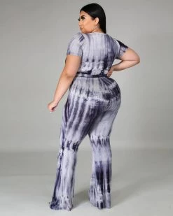 胖妹儿 Hour Glass Tie Dye Set