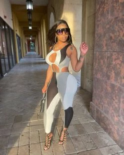 梦得菲 Terry Jumpsuit New In