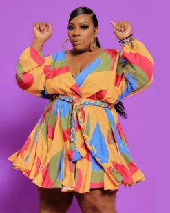 欧时尚 FAB FLARE DRESS