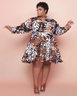 Divanewlook New In Color Me Bad Dress