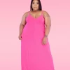 维安 Plus Size KENNEDY CAMI MAXI DRESS