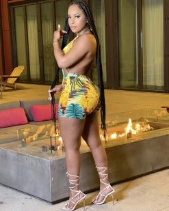 邦柠 LETS CHILL SHORT SET