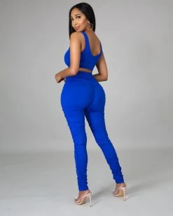 Divanewlook Deep Blue Sea Pant Set