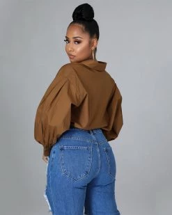 Divanewlook New In FALL IN LOVE SHIRT TOP