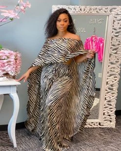 Divanewlook ELANDRA ZEBRA 2PCS SET New In