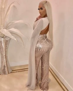 Divanewlook SLAY THE RUNWAY JUMPSUIT