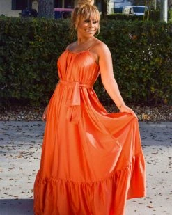 Divanewlook Romantic Beach Maxi Dress