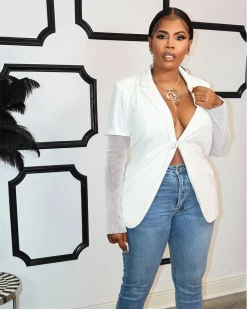 迪妮雅 BOSS LADY BLAZER New In