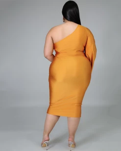 Divanewlook Gia One Shoulder Dress New In