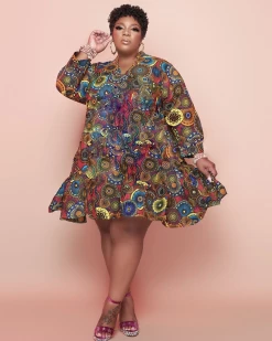 Divanewlook New In Color Me Bad Dress