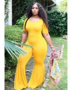 九成 Angela Flare Jumpsuit