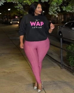 欧时尚 Off The Market Sweatshirt Plus Size