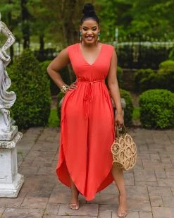 比利恩 Plus Size Jam Jar Jumpsuit