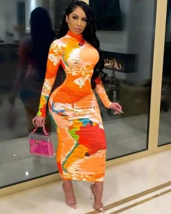 索菲亚 New In Explore Body-con Dress