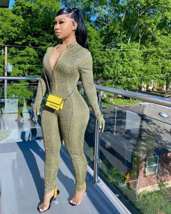 锡美 Flame On Jumpsuit