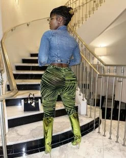 Divanewlook New In NEON TROPICS LEGGINGS