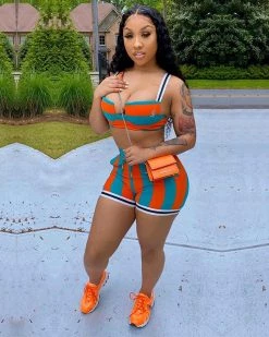 Divanewlook Matching Set Just-In Stripes SET