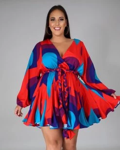 欧时尚 FAB FLARE DRESS