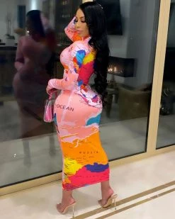 索菲亚 New In Explore Body-con Dress