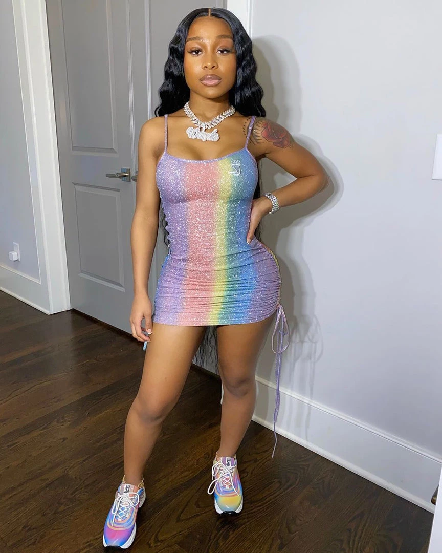 艾丝琳 Dresses Rainbow Diamond Dress 1 艾丝琳 Dresses Rainbow Diamond Dress