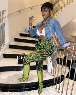 Divanewlook New In NEON TROPICS LEGGINGS