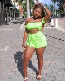 Divanewlook Neon Two Piece New In