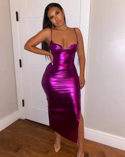 Divanewlook Back To The Fuchsia Dress Dresses