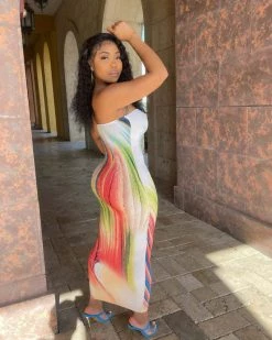 雅悦服饰 New In Candice Tube Dress