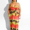 Girlsintrendy Dawn Daydreams Maxi Dress Plus Size
