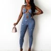 Divanewlook I Feel Love Jumpsuit New In