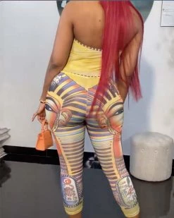 Divanewlook Egyptian Pharaoh Jumpsuit New In