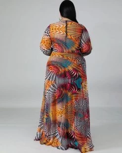 金缕燕衣 Faith Colorful Jumpsuit Plus Size