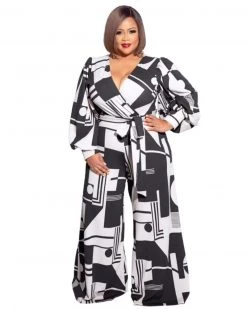 Divanewlook Faux Wrap Tie Jumpsuit New In