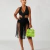 Divanewlook Fringe Bodysuit