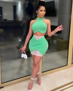 Divanewlook New In Gia Skirt Set