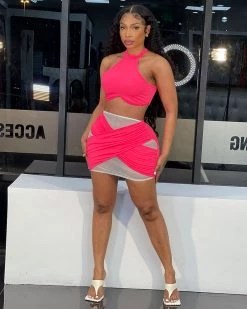 Divanewlook New In Gia Skirt Set