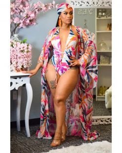 Divanewlook New In Pink Paradise 4PC SUIT