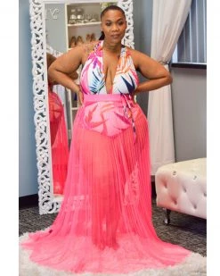 Divanewlook New In Pink Paradise 4PC SUIT