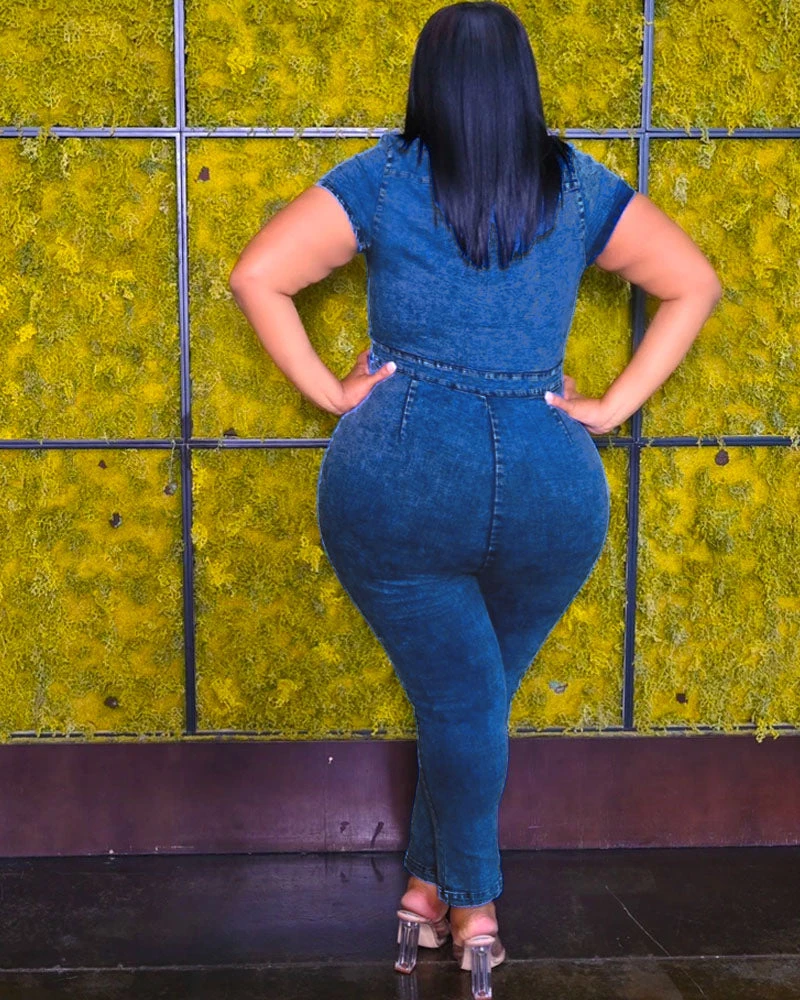 Divanewlook I Won’t Bite Denim Jumpsuit 3 Divanewlook I Won’t Bite Denim Jumpsuit