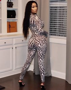 Divanewlook ZWBRA STRIPE BODY JUMPSUIT New In