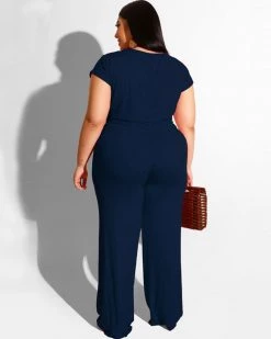 欧时尚 Plus Size Girls Go Wild Pant Set