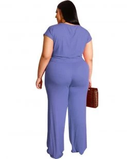 欧时尚 Plus Size Girls Go Wild Pant Set