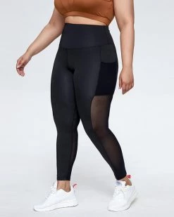 Divanewlook BASICS Plus Size Patchwork Legging