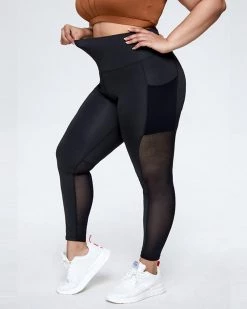 Divanewlook BASICS Plus Size Patchwork Legging 7 Divanewlook BASICS Plus Size Patchwork Legging